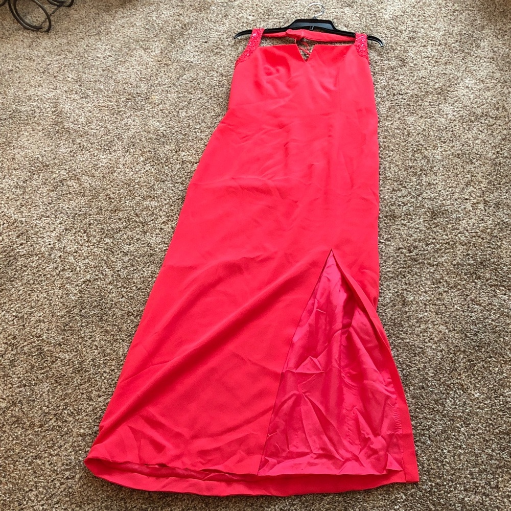 Chic Red Maxi Dress